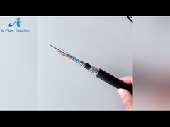 Núcleo exterior da antena 24 do cabo de fibra ótica do único modo para uma comunicação