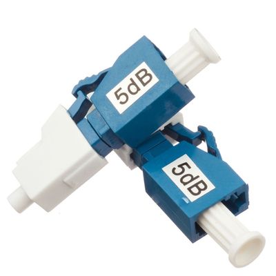 qualidade  20dB Fiber Optic Cable Attenuator LC SC FC ST Male To Female fábrica