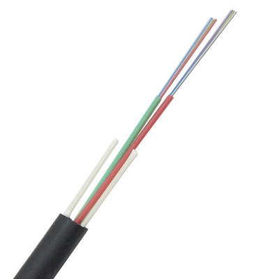 12 cabo de fibra ótica do núcleo do núcleo 24 com dois a bainha fraca do tubo FRP LSZH