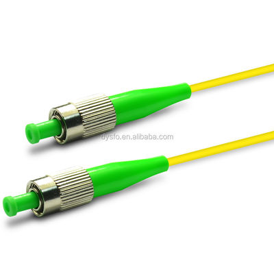 Cabo de remendo da fibra do único modo de FC APC, fibra Jumper Cord ótico de FTTH