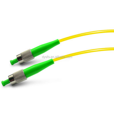 Cabo de remendo da fibra do único modo de FC APC, fibra Jumper Cord ótico de FTTH