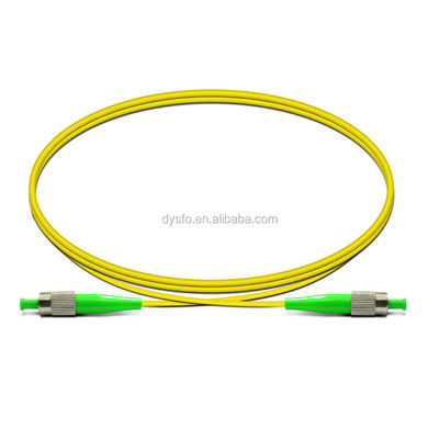 Cabo de remendo da fibra do único modo de FC APC, fibra Jumper Cord ótico de FTTH