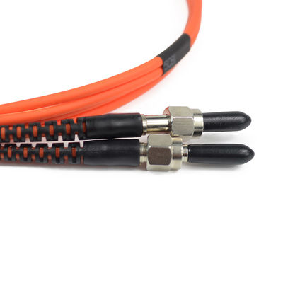 Cabo de remendo simples industrial do cabo da fibra de FTTH com o conector de SMA 905