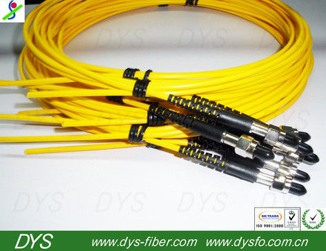 Cabo de remendo simples industrial do cabo da fibra de FTTH com o conector de SMA 905