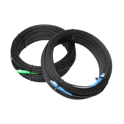 Cabo pendente de Jumper Outdoor FTTH, cabo de remendo ótico da fibra de G657A