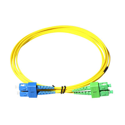Fibra frente e verso Jumper Patch Cord do SC do LC 1m com ISO9001 Certifaction