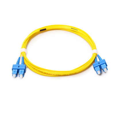 Fibra frente e verso Jumper Patch Cord do SC do LC 1m com ISO9001 Certifaction