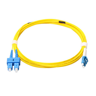 Cabo de remendo UPC do cabo da fibra de FTTH APC com o conector do RUÍDO de MTRJ MU