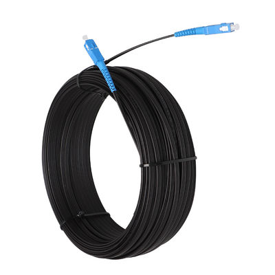 Palavra simples do núcleo G657A do cabo de remendo 2 do cabo da fibra do SC UPC APC FTTH para exterior interno