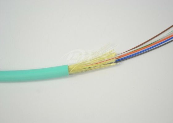 Cabo de fibra ótica interno OM3/cabo de 12 núcleos de FTTH de distribuição de fibra ótica