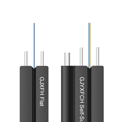 GJXH GJXCH 1,2,4,6,8,12 retira o núcleo cabo de fibra ótica interno de FTTH do cabo pendente liso/exterior