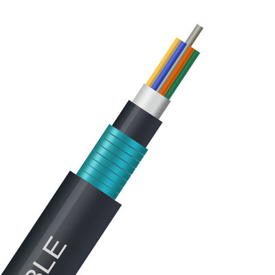 De alta qualidade sob GR 24 48 96 144 cabo GYFTY53 de Optique da fibra dos núcleos G652d