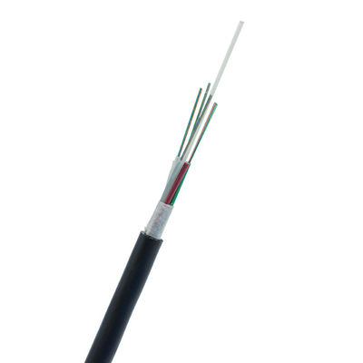 GYFTY 12 24 36 48 72 96 144 288 únicos modos do núcleo G652D encalhou o cabo de fibra ótica fraco do tubo