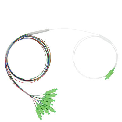 PLC personalizado Mini Steel Tube Type do divisor 1x8 da fibra ótica de FTTH