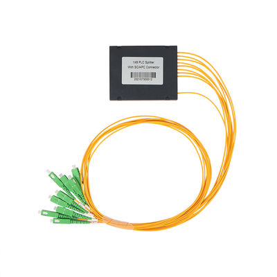 Os ABS 1×8 encaixotam o divisor do PLC com tipo da fibra da maneira G657A1 do conector 8