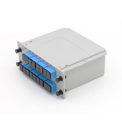Comprimento de onda 1650nm tipo cassette do divisor 1x16 da fibra ótica do PLC do SC UPC