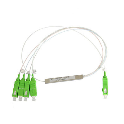 divisor de aço do PLC do tubo 1x4 com o OEM dos diâmetros do conector 0.9mm