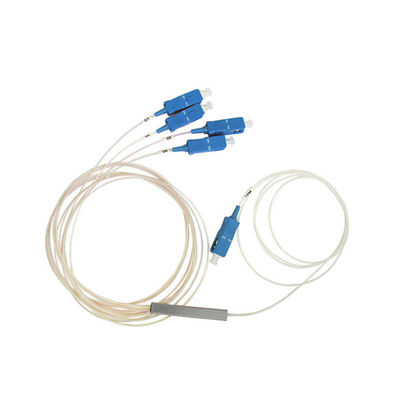 divisor de aço do PLC do tubo 1x4 com o OEM dos diâmetros do conector 0.9mm