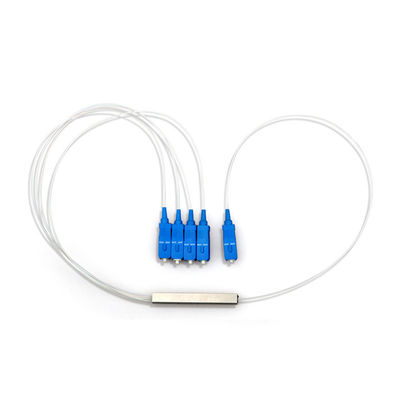 divisor de aço do PLC do tubo 1x4 com o OEM dos diâmetros do conector 0.9mm