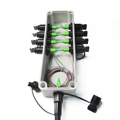 Caixa impermeável da fibra ótica de IP67 FTTA exterior com o conector do SC ODVA MPO