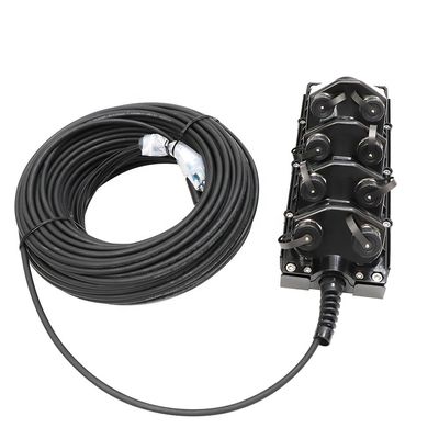 Caixa terminal da fibra ótica IP68 impermeável com 8 núcleo do núcleo 24 do núcleo 12
