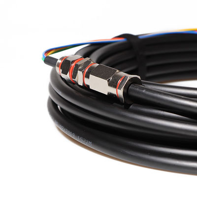 24 cabos de fibra ótica blindados do núcleo do núcleo 36, cabo de remendo impermeável exterior da trança