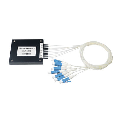 1260~1620 o Multiplexer do filtro do nanômetro 1x2 DWDM CWDM para o WDM adiciona/sistemas da gota