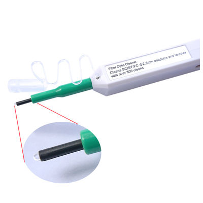 Conector portátil do ST FC do SC de Pen Type For do líquido de limpeza dos acessórios do cabo da fibra de FTTH 2.5mm