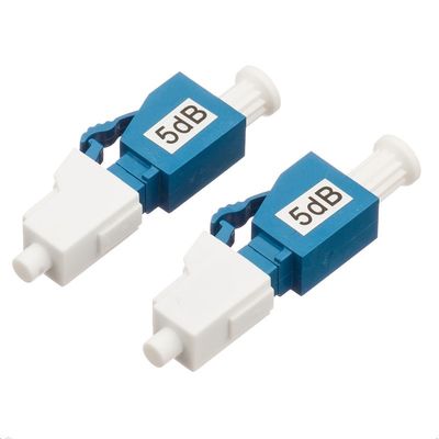 Homem simples do atenuador 5dB LC UPC da fibra ótica da manutenção programada ao tipo fêmea