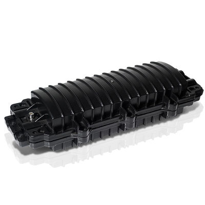 O núcleo horizontal do fechamento FOSC-001 96 da tala da fibra ótica com 2 entrou 2 portos de saída