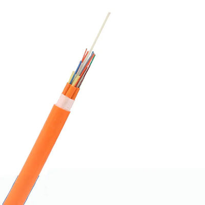 Cabo de fibra ótica interno OM3/cabo de 12 núcleos de FTTH de distribuição de fibra ótica