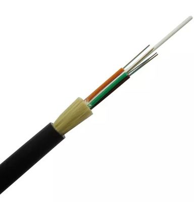 Cabo de fibra ótica Adss dielétrico aéreo aéreo exterior do único modo de 6 núcleos