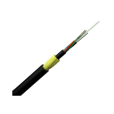 Cabo de fibra ótica Adss dielétrico aéreo aéreo exterior do único modo de 6 núcleos