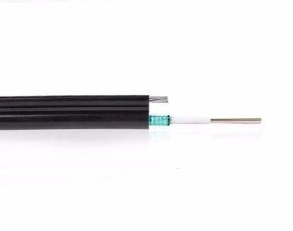 Cabo blindado personalizado do fio de aço, núcleo de fibra ótica do cabo 4 com bainha do PE