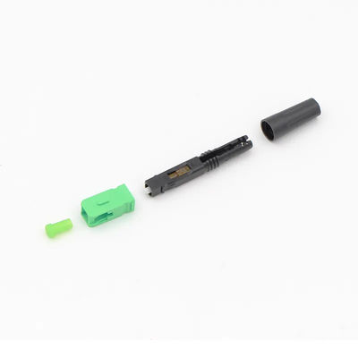SC rápido APC do SC UPC do conector da fibra ótica Singlemode de FTTH para uma comunicação das telecomunicações