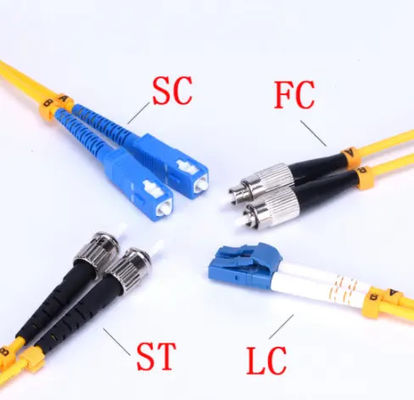 Conector personalizado da fibra ótica, conector rápido RoHS do SC complacente