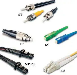 Conector personalizado da fibra ótica, conector rápido RoHS do SC complacente