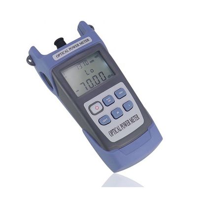 Verificador Handheld 800nm 1700nm -70+6dbm do cabo de fibra ótica para o conector do ST do SC de FC