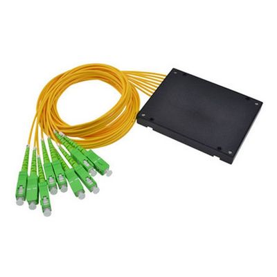 Os ABS 1×8 encaixotam o divisor do PLC com tipo da fibra da maneira G657A1 do conector 8