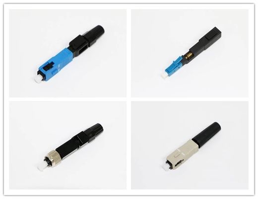 SC rápido personalizado APC do conector da fibra ótica com tipo de cabo frente e verso simples