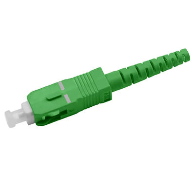 O conector mecânico LC APC da fibra ótica lustrou pre para a terminação rápida do campo