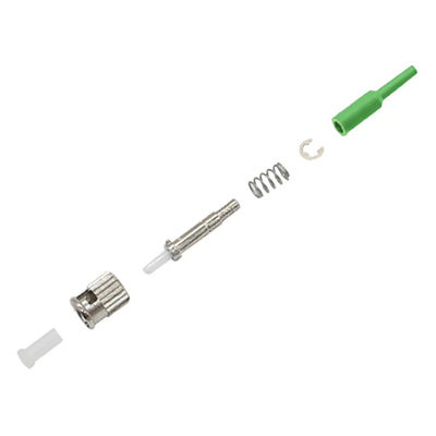 O conector mecânico LC APC da fibra ótica lustrou pre para a terminação rápida do campo