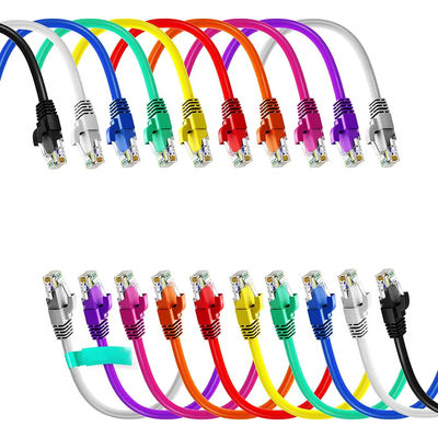 Os ethernet personalizados remendam o cabo, gato 6 do cabo de remendo Rj45 para o computador