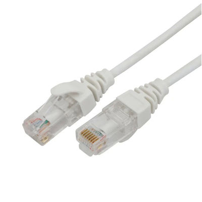 Cabo personalizado do remendo dos ethernet de Cat6A, cabo de remendo magro do ftp de S com comprimento de 5m 1m
