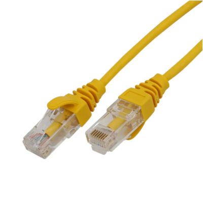Cabo personalizado do remendo dos ethernet de Cat6A, cabo de remendo magro do ftp de S com comprimento de 5m 1m