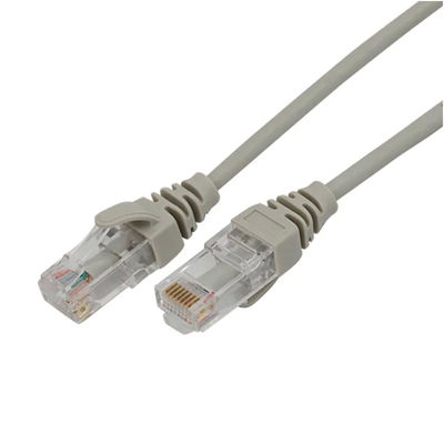 Cabo personalizado do remendo dos ethernet de Cat6A, cabo de remendo magro do ftp de S com comprimento de 5m 1m