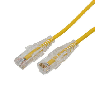 cabo do remendo dos ethernet 1000Mbps, cabo de remendo de Rj45 Cat6a para a rede de gestão