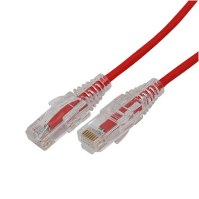 cabo do remendo dos ethernet 1000Mbps, cabo de remendo de Rj45 Cat6a para a rede de gestão