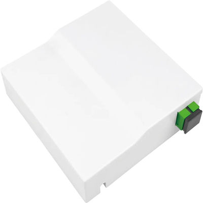 1 caixa terminal da fibra ótica do ABS FTTH do núcleo invisível para o soquete de parede