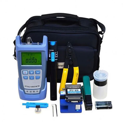 Localizador visual da falha de Kit With Optical Power Meter da ferramenta dos acessórios do cabo da fibra de FTTX FTTH